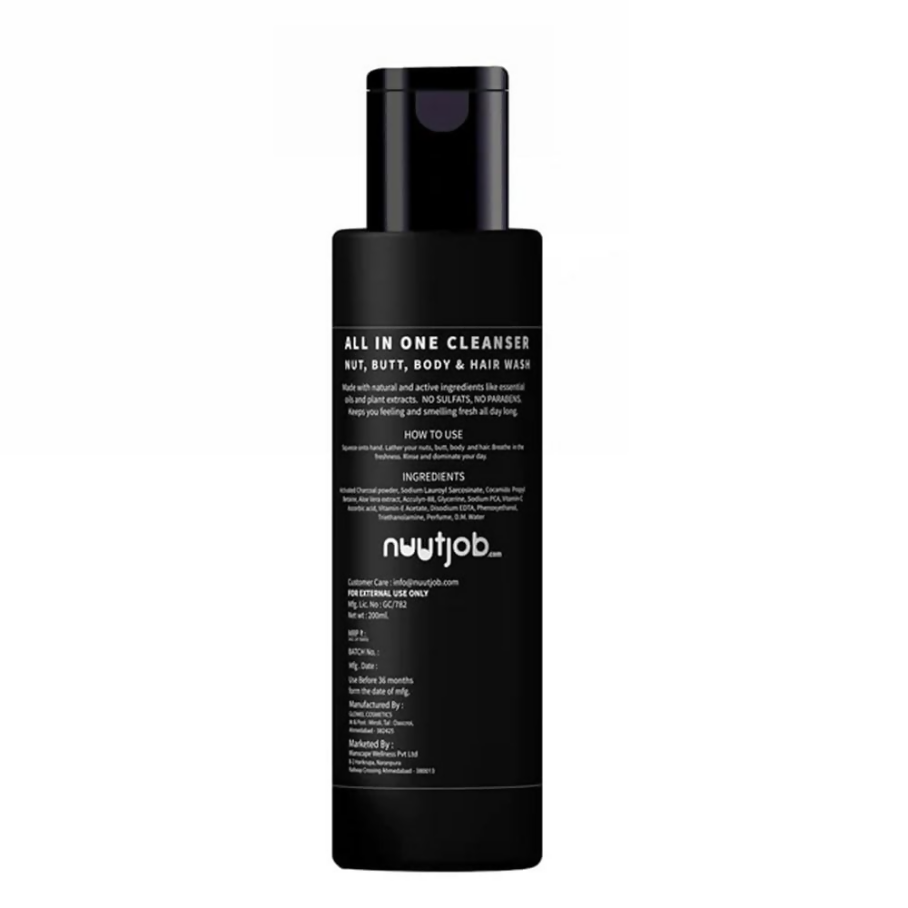 Nuut Guard Nuutwash All-in-One Cleanser For Men Intimate Nut-Butt-Body & Hair Wash - Distacart
