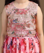 Thumbnail for Joban Fashion Girl's Peach Color Lehenga Choli