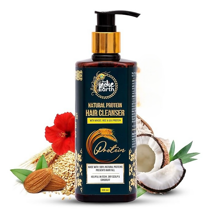 The Indie Earth Natural Protein Hair Cleanser (Shampoo) - Distacart