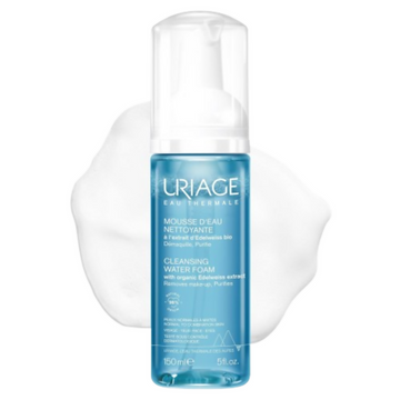 Uriage Face Cleanser Make-Up Remover Ultra-Soft Airy Foam Rinse-Off Cleanser - Distacart
