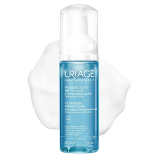 Uriage Face Cleanser Make-Up Remover Ultra-Soft Airy Foam Rinse-Off Cleanser