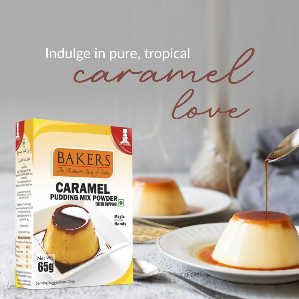 BAKERS Instant Pudding Mix - Caramel Flavor - Dista