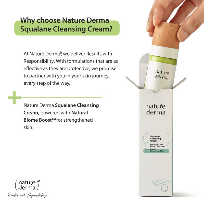 Nature Derma Squalane Cleansing Cream - Distacart