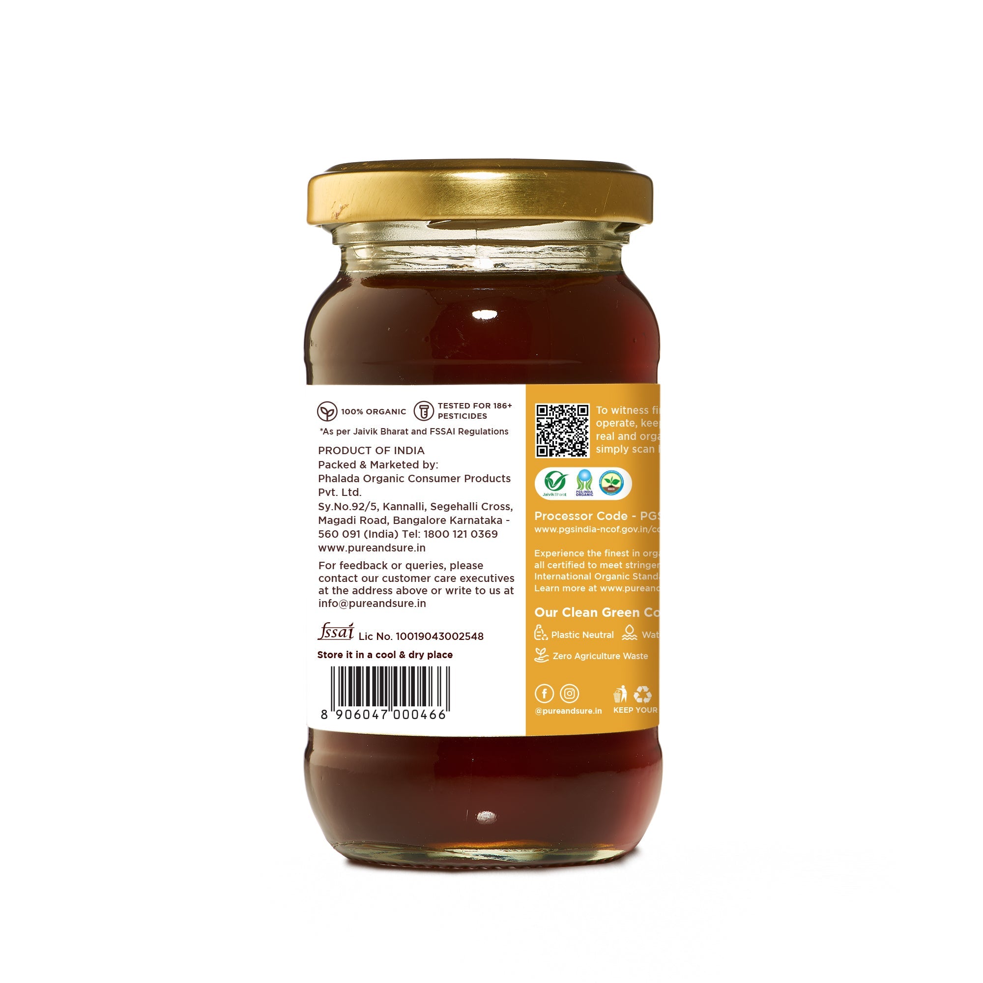 Pure & Sure Organic Honey