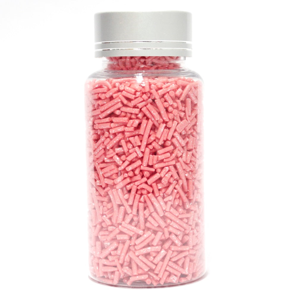 confect hot pink vermicelli sprinkles br b 90 gms b