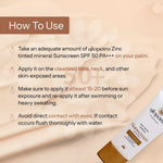 Thumbnail for Glopetra Zinc Tinted Mineral Sunscreen Spf 50 Pa+++ - Dista