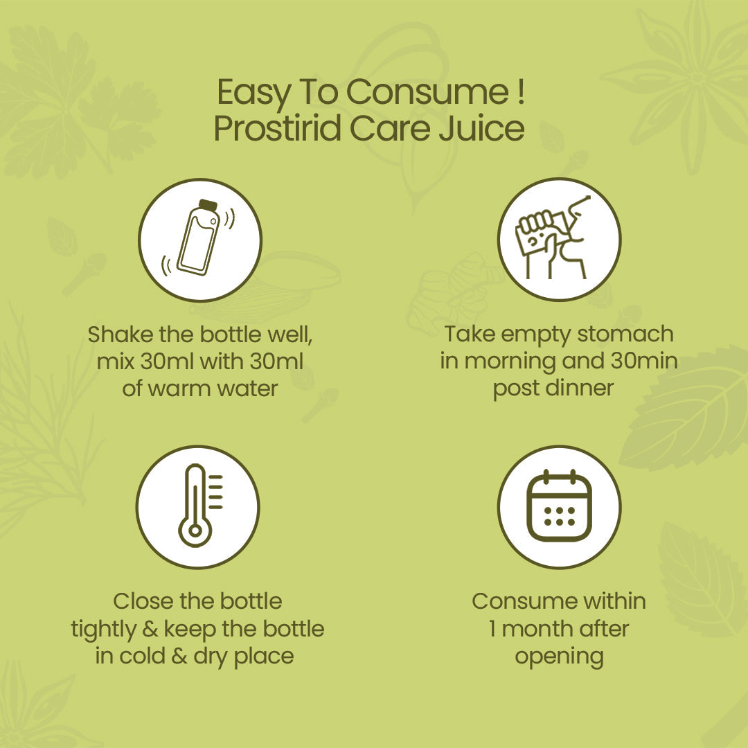 Easy to consume Prostirid Juice