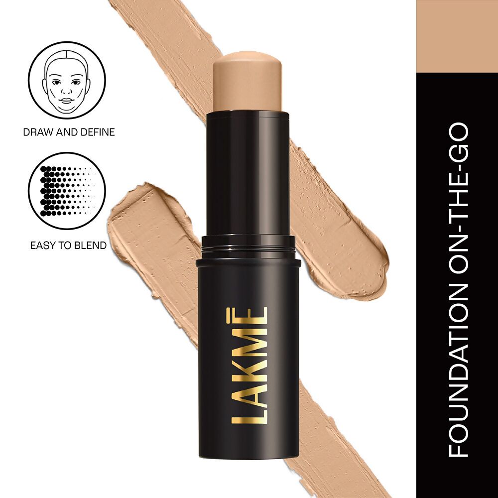 Lakme Facelift Foundation Stick - Warm Natural - Distacart