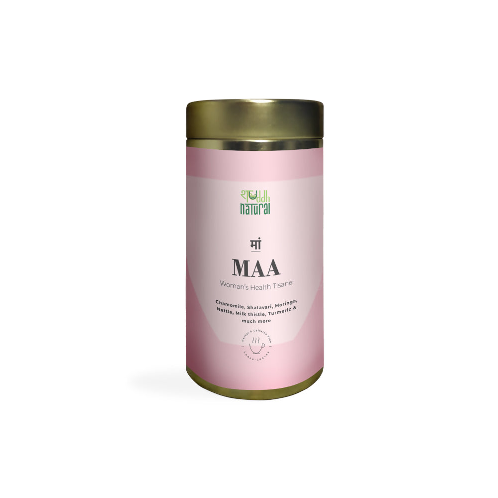 Shuddh Natural MAA Adaptogenic Women Wellness Tea - Distacart