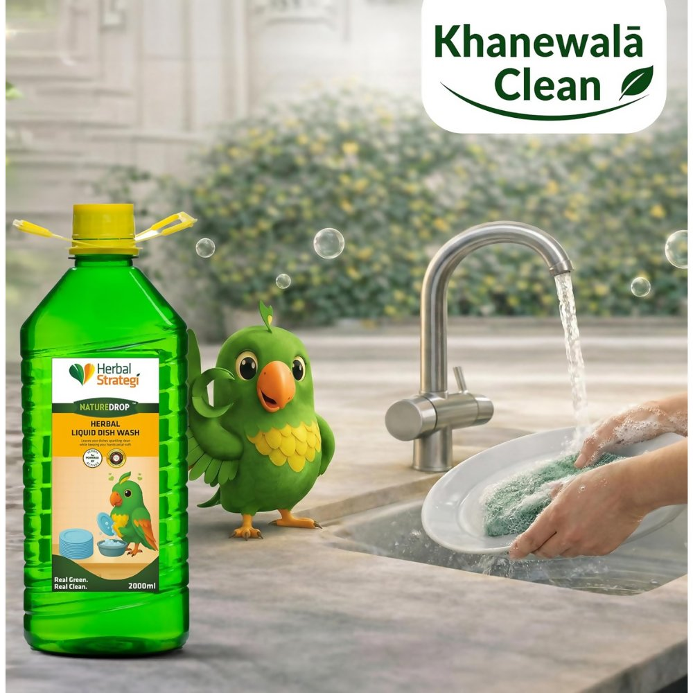 Herbal Strategi Natural Dishwash Liquid - Dista