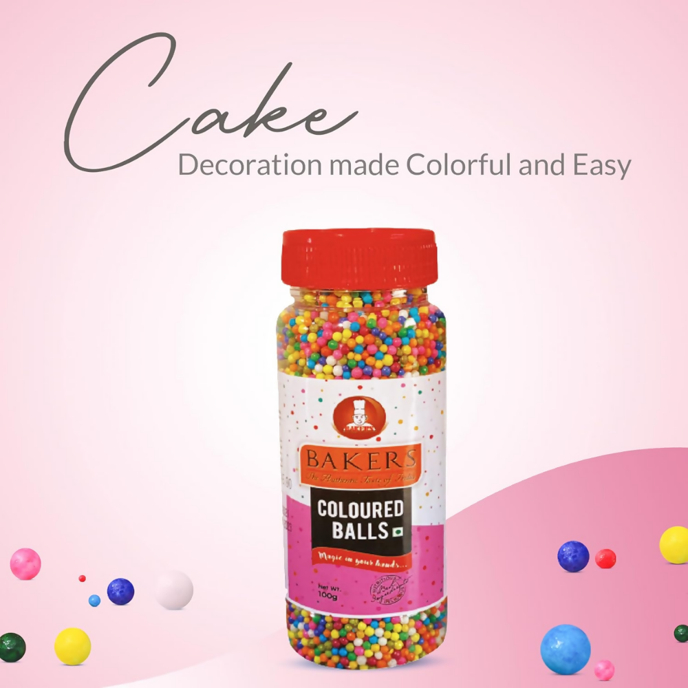BAKERS Sprinklers Coloured Balls - Dista