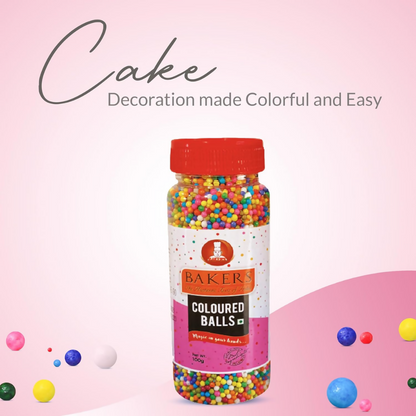 BAKERS Sprinklers Coloured Balls - Dista