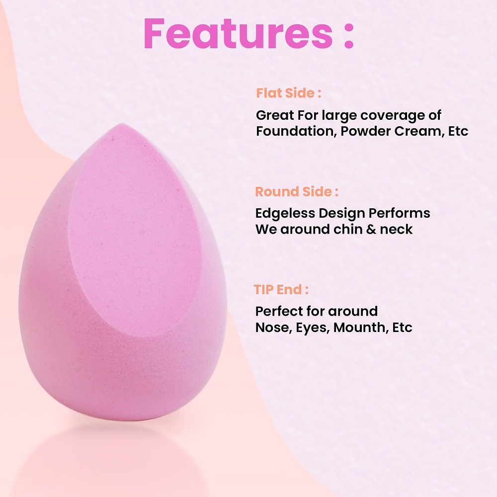 Bronson Professional Beauty Blender Sponge with Holder Case - Dista
