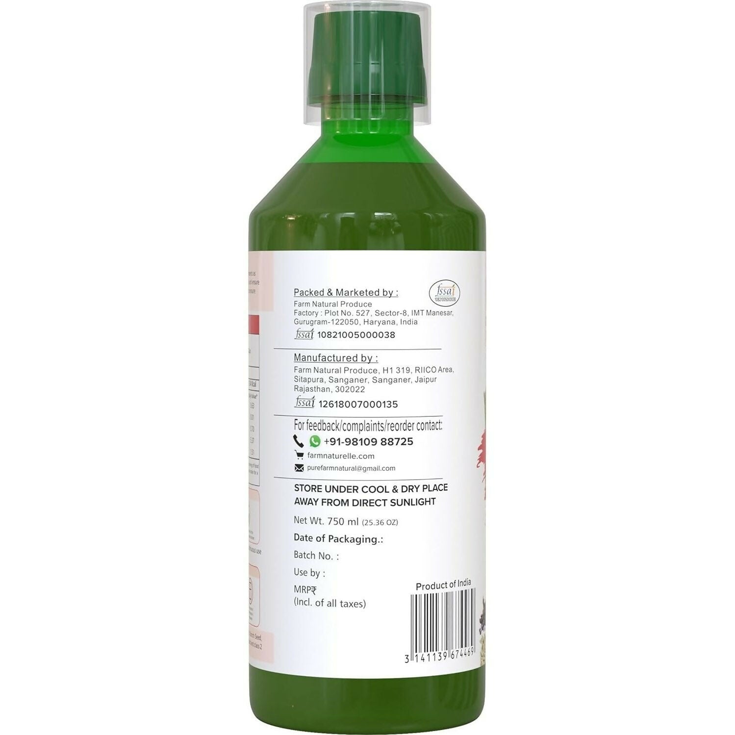 Farm Naturelle Magical Man Juice Supports Men's Health