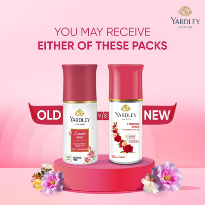 Yardley London Rose Underarm Deodorant Roll On - Dista