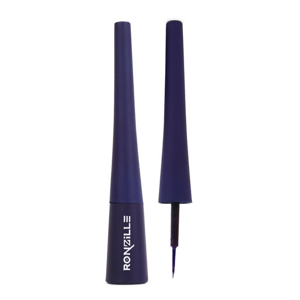 Ronzille Smudgeproof And Waterproof Liquid Matte Eyeliner - Blue - Dista