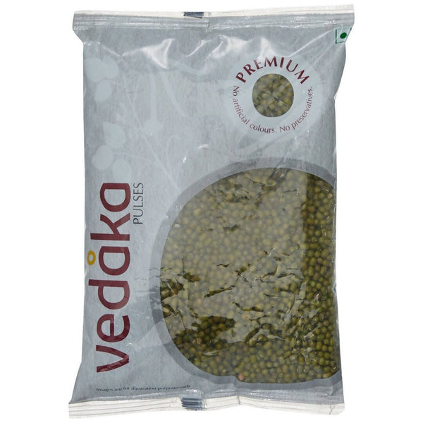 Vedaka Green Moong Whole - Distacart