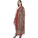 Thumbnail for A R Silk Tussar Multi Print Fancy Dupatta Color Multi color Dupatta or Chunni