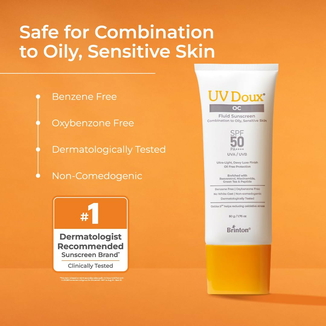 Brinton Uv Doux Oc Fluid Sunscreen - Dista