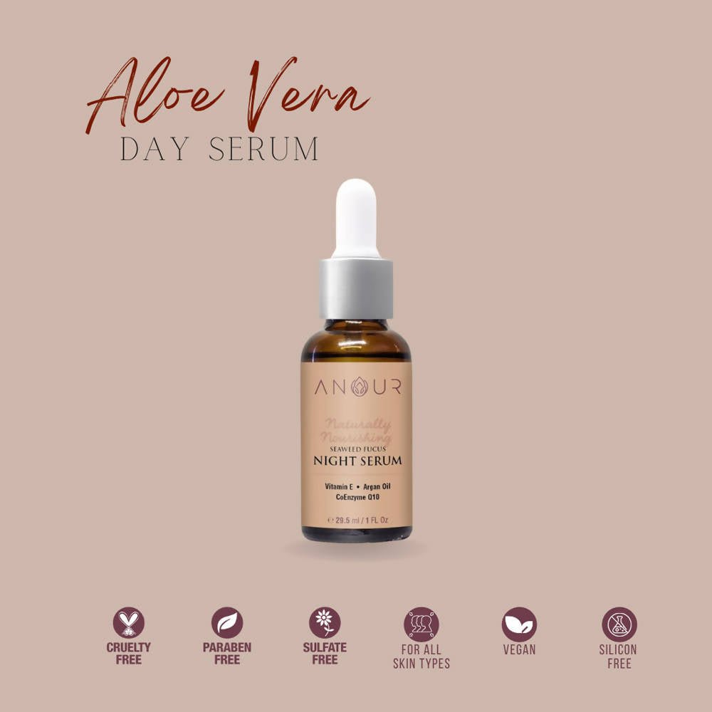 Anour Naturally Nourishing Aloe Vera Day Serum