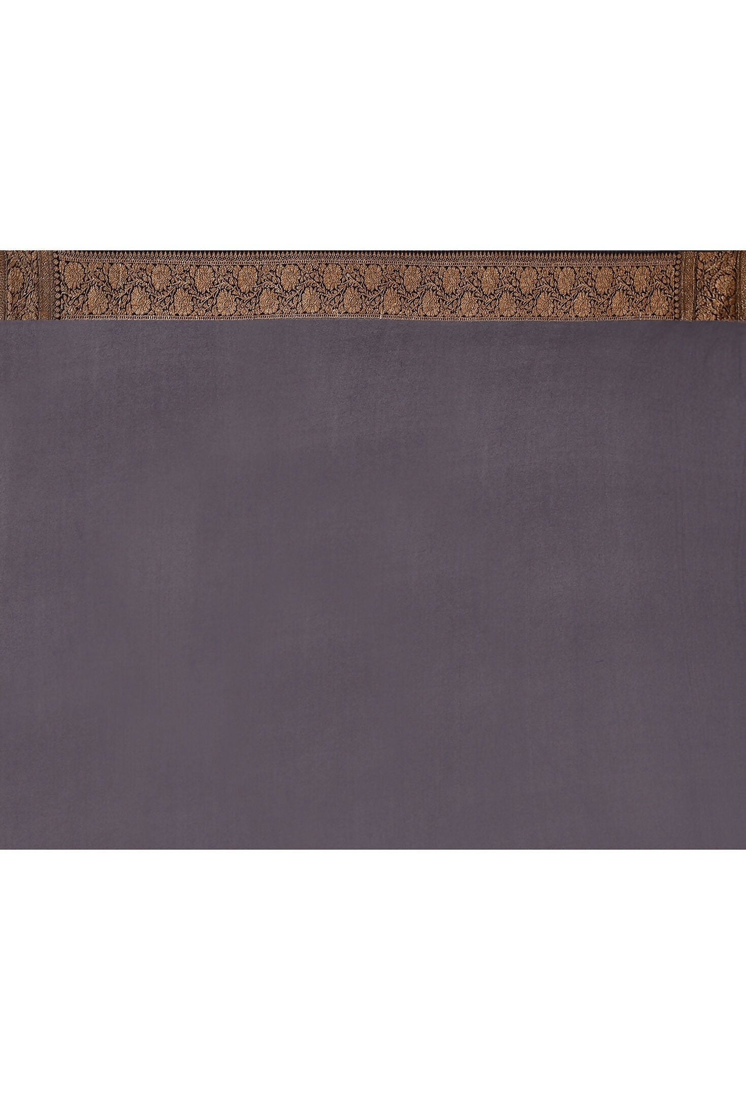 Joban Fashion Hot Pink Crepe Chiffon Pure Handloom Banarasi Silk Saree