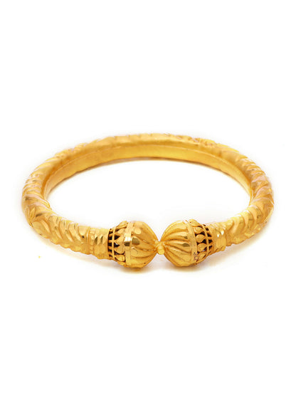 Ruby Raang Golden Bangle - Distacart
