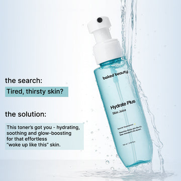 Baked Beauty Hydrate Plus Skin Juice - Hydrating Toner - Distacart
