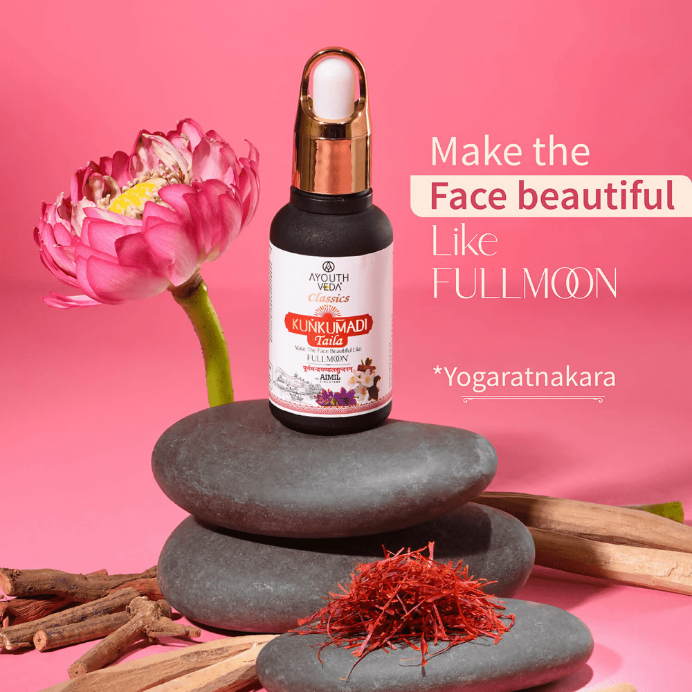 Ayouthveda Kunkumadi Taila (Facial Oil) - Distacart