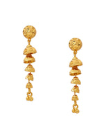 Thumbnail for Ruby Raang Traditional Gold Earrings