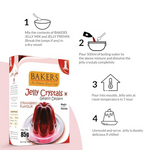 Thumbnail for BAKERS Jelly Crystals (Gelatin Dessert) - Strawberry - Dista