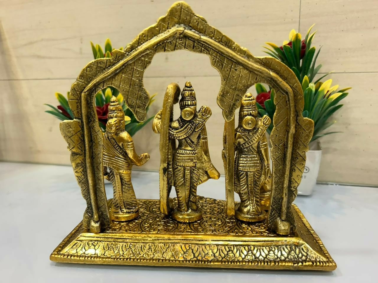 Labhcart Metal Ram Darbar Statue Set - Distacart