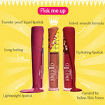 Thumbnail for LoveChild By Masaba Gupta It Fits Transfer-proof Mauve Pink Liquid Lipstick - Distacart