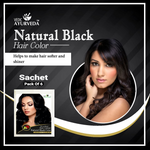 Thumbnail for VedicAyurveda Henna Hair Color - Black - Dista