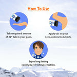 Thumbnail for VI-JOHN 22 Degree Cooling Talc Beat the Heat Musk, Neem and Mint