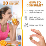 Thumbnail for Dr Trust Vitamin C Effervescent Tablets - Orange Flavor - Distacart