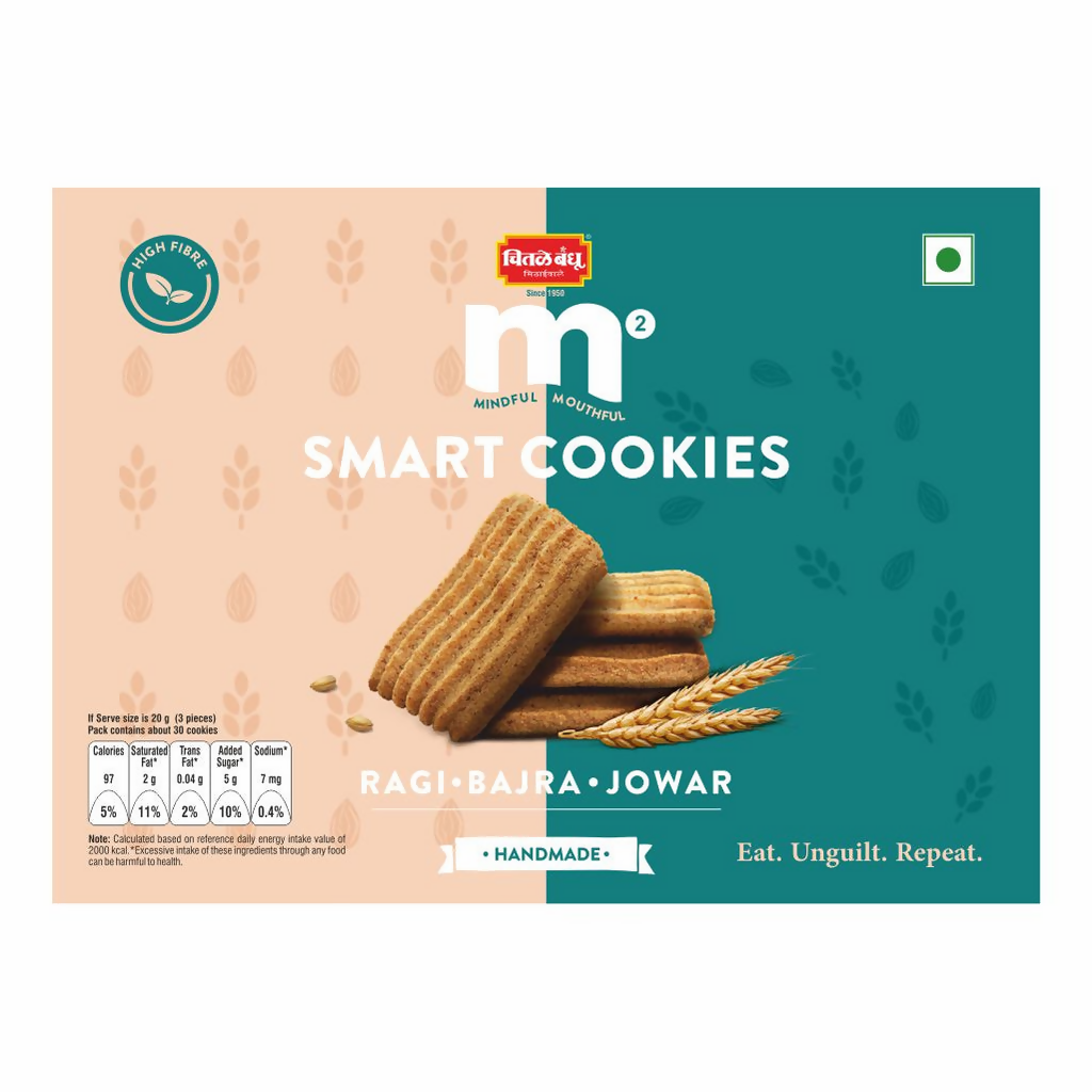 Chitale Bandhu Smart Cookies Ragi-Bajra-Jowar - Distacart
