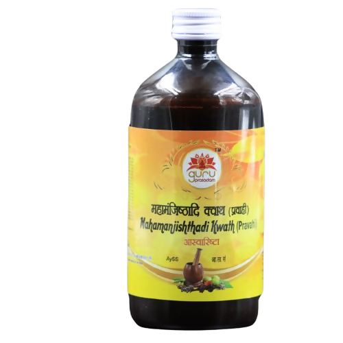Guru Prasadam Mahamanjishtadi Kwath Syrup - Distacart