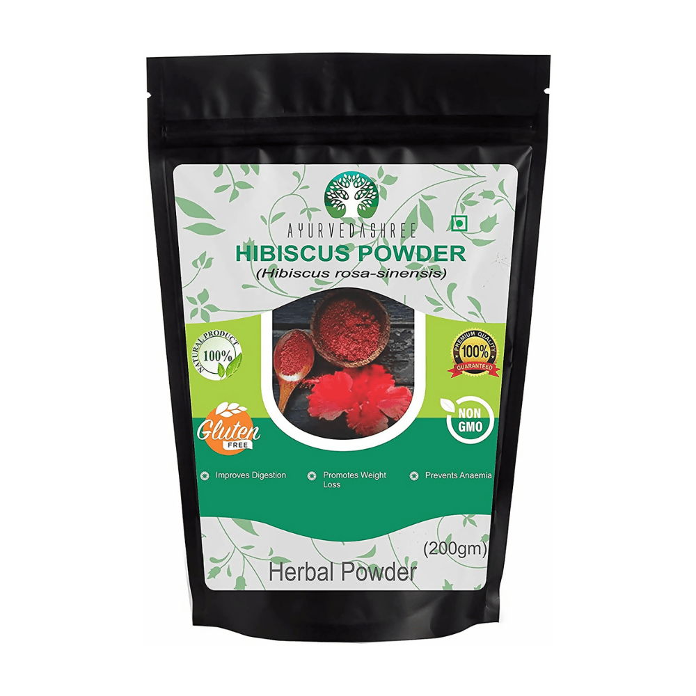 Ayurvedashree Hibiscus Flower Powder - Distacart