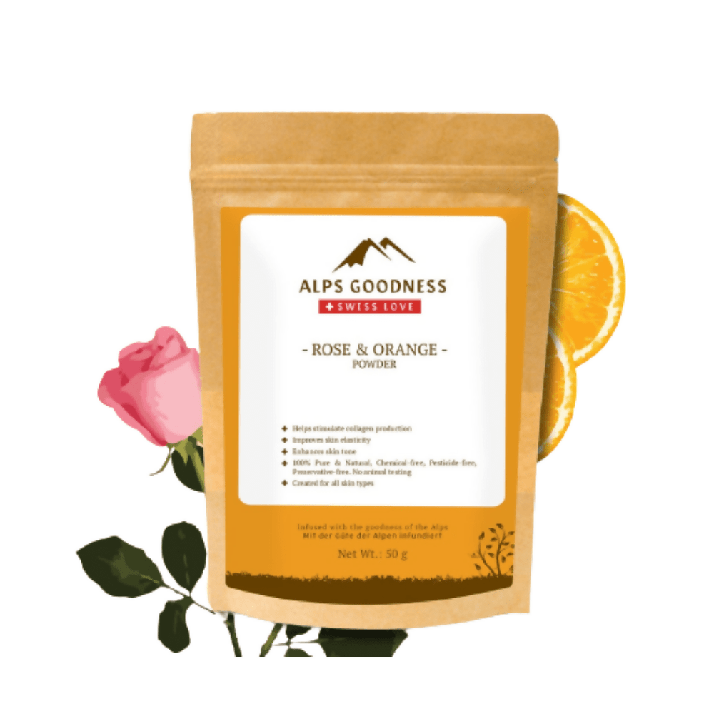 Alps Goodness Rose & Orange Powder - Distacart