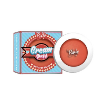 Rude Cosmetics Cream Puff Natural Blush - Fruit Tart - Distacart