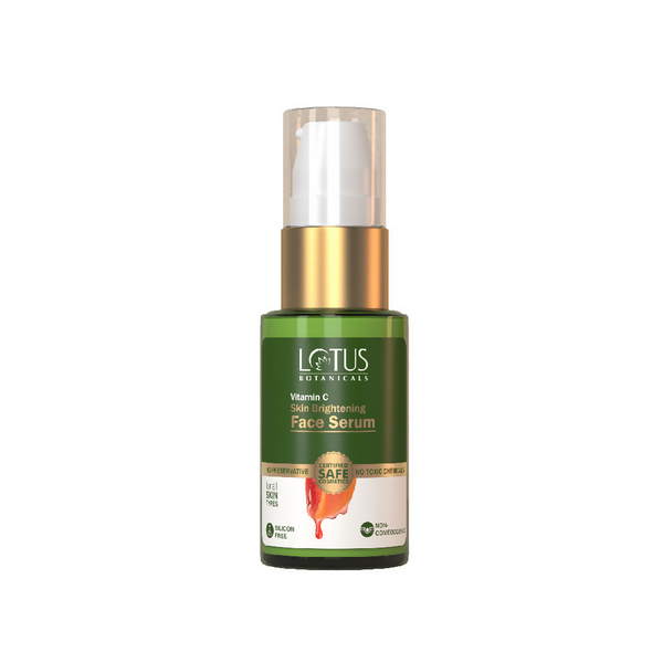 Lotus Botanicals Vitamin C Skin Brightening Face Serum - Distacart