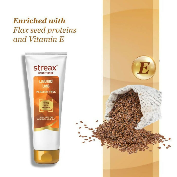 Streax Luscious Long Conditioner with Rich Protein for Reduces Hairfall - Distacart