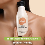 Thumbnail for Vilvah Store Milk Body Lotion With Oat Milk, Ceramides & Olive Squalane - Distacart