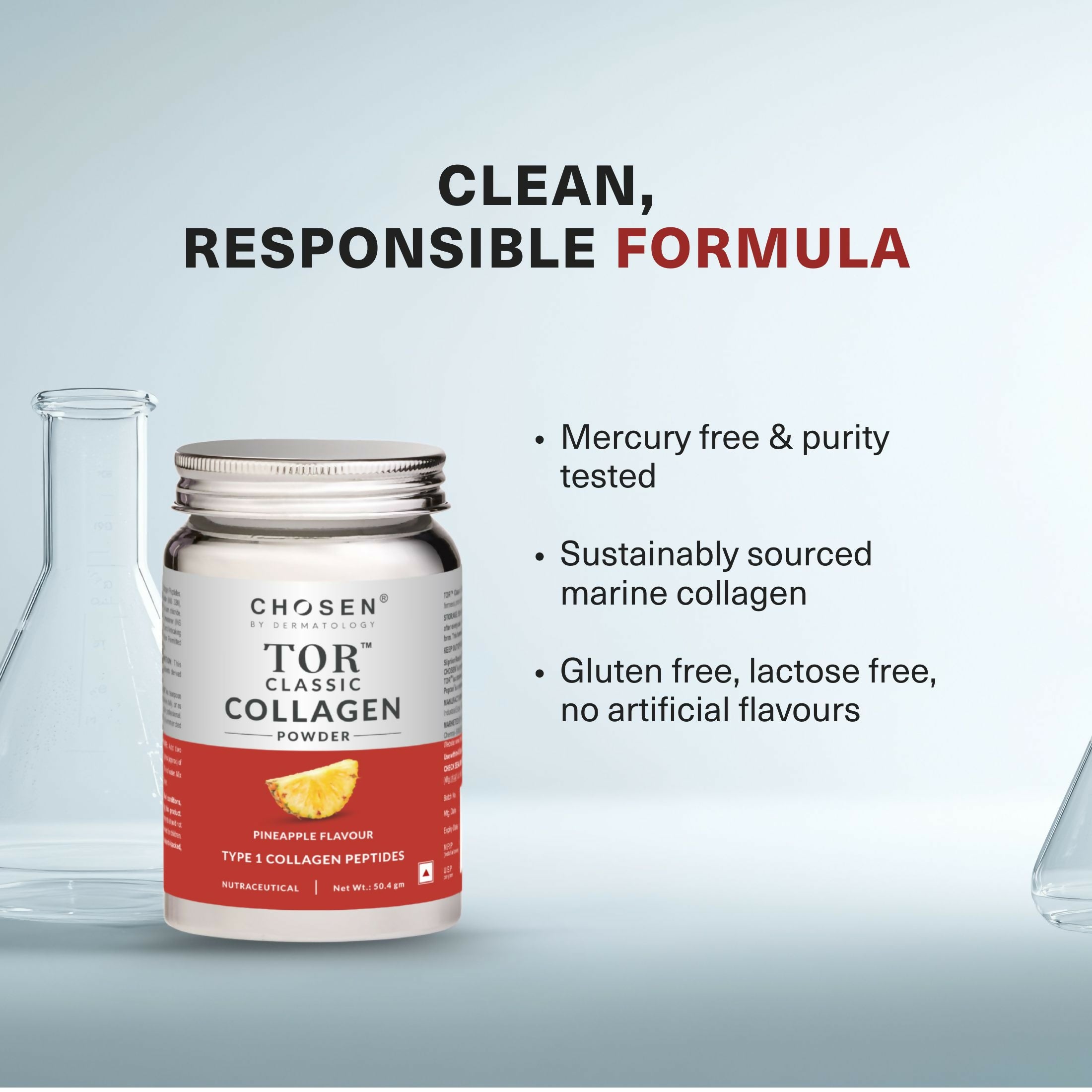Chosen Tor Classic Marine Collagen Powder Skin Hair & Joint Health