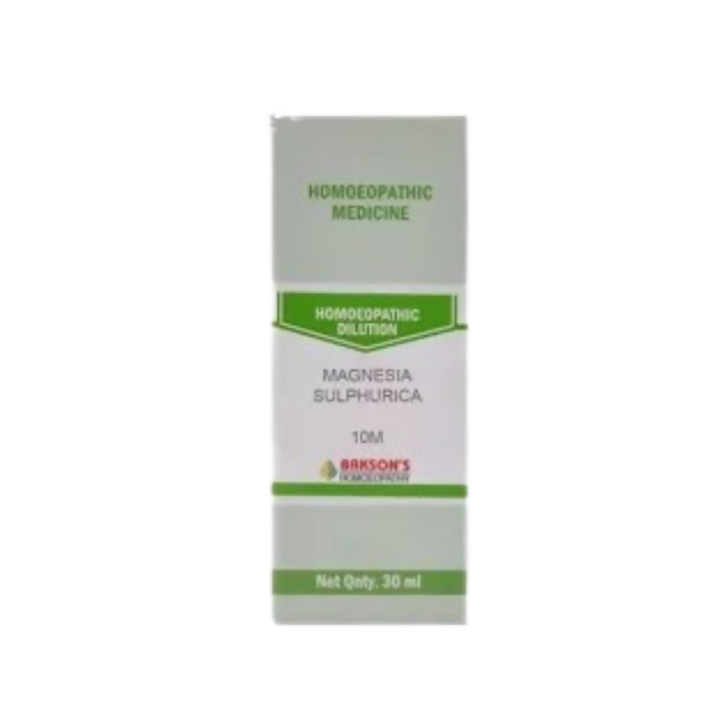 Bakson's Homoeopathy Magnesia Sulphurica Dilution - Distacart