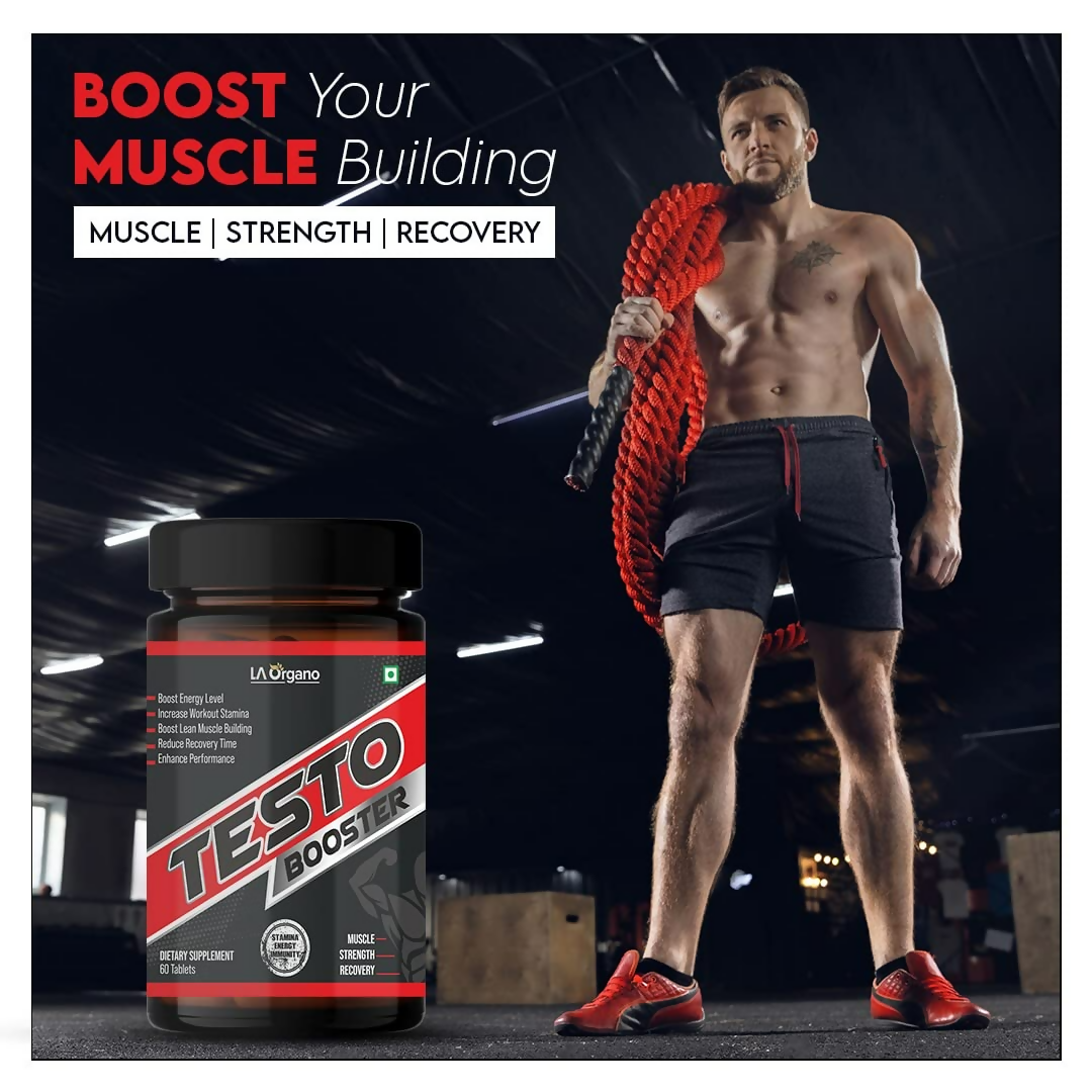 LA Organo Testo Booster Tablets - Distacart