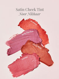 Thumbnail for Forest Essentials Noor Nikhaar Satin Cheek Tint Khubani - Peach - Distacart