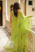 Thumbnail for The52 Lemons Women's Gorgeous Printed Viscose Fabric Straight Kurta Pant with Dupatta Set - Distacart