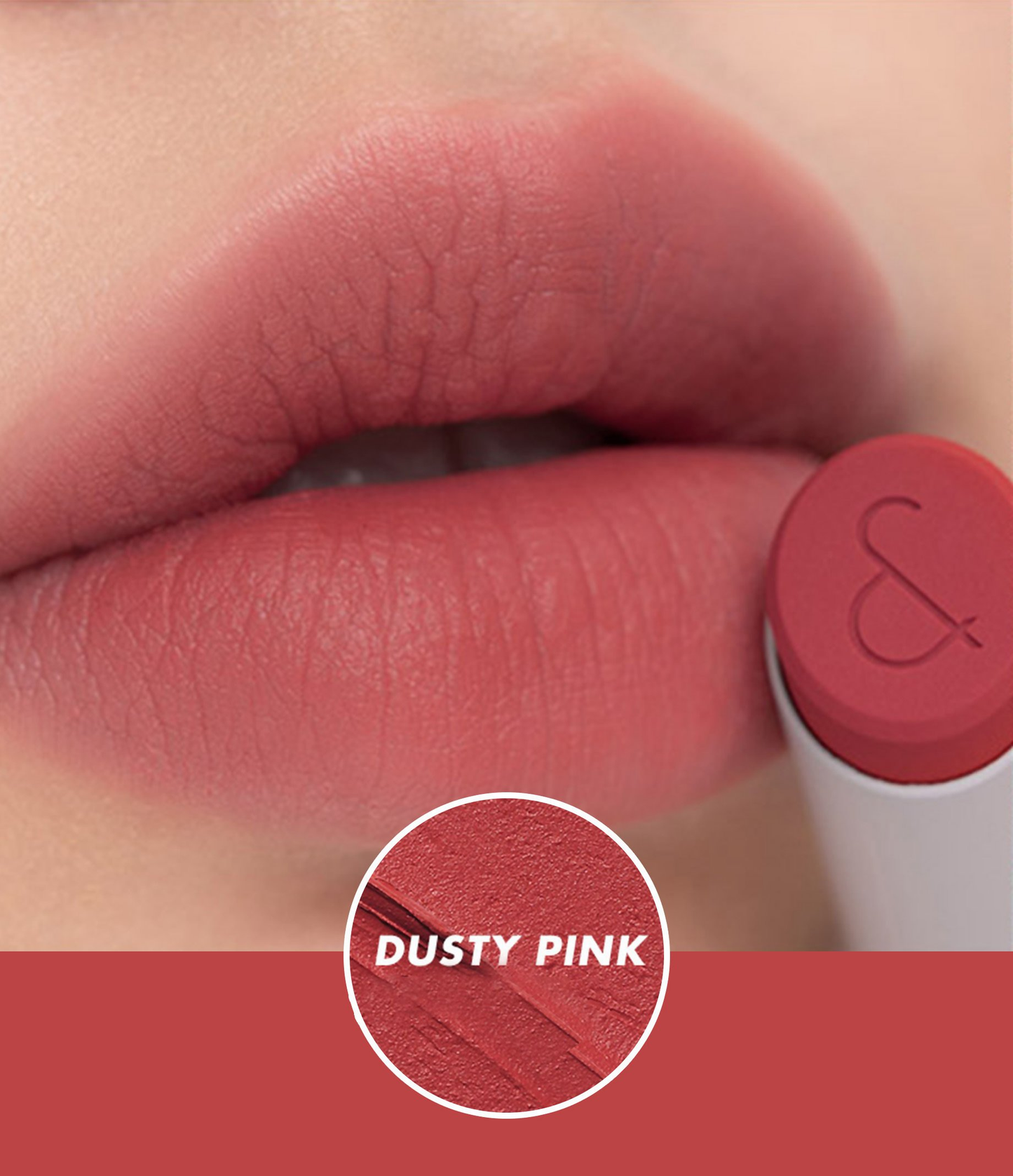 Rom&nd Zero Matte Lipstick - 01 Dusty Pink - Distacart