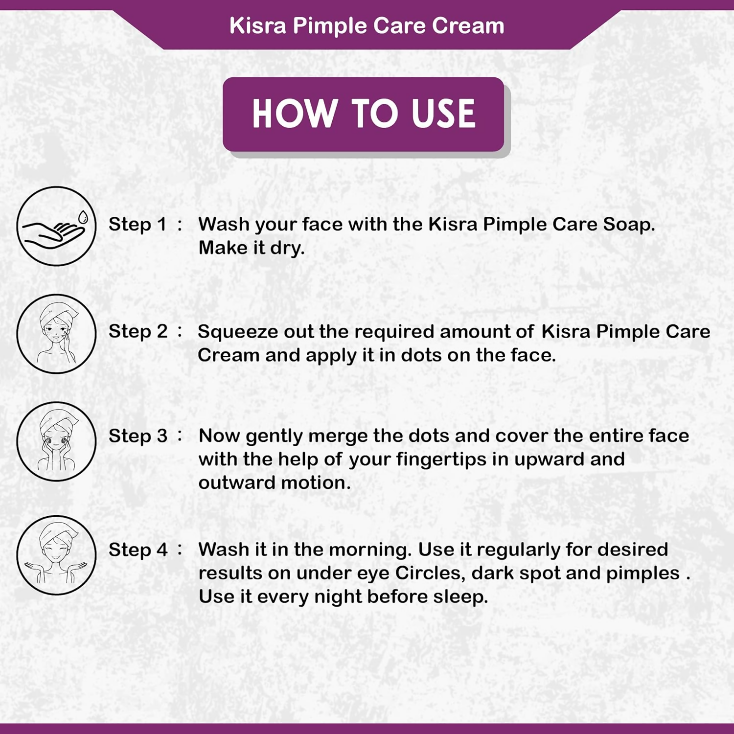 Kisra Ultimate Anti Acne - Pimple & Dark Spot Care Kit - Distacart